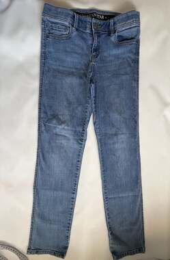 American Star Jeans 10 Womens Light Wash Straight Leg Stretch Denim